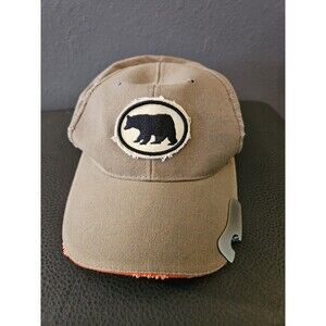 Big Sky Carvers Baseball Caps Brown Bottle Opener Distressed Outdoor Adjustable‎